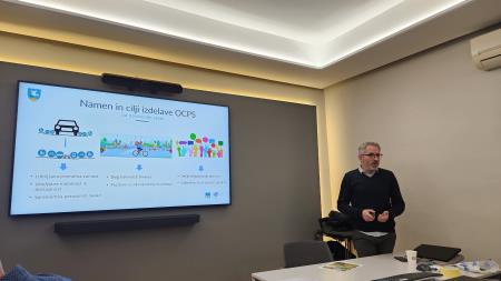 Jernej Zajec je nazorno predstavil namen in cilje izdelave OCPS. 